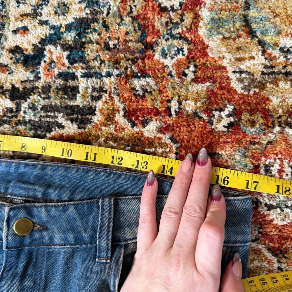 Cider low rise flare lace up jeans - Picture 4 of 4